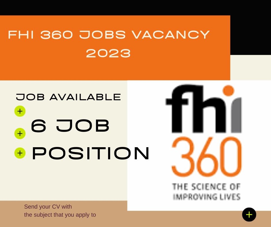 FHI 360 Jobs Vacancy 2023
