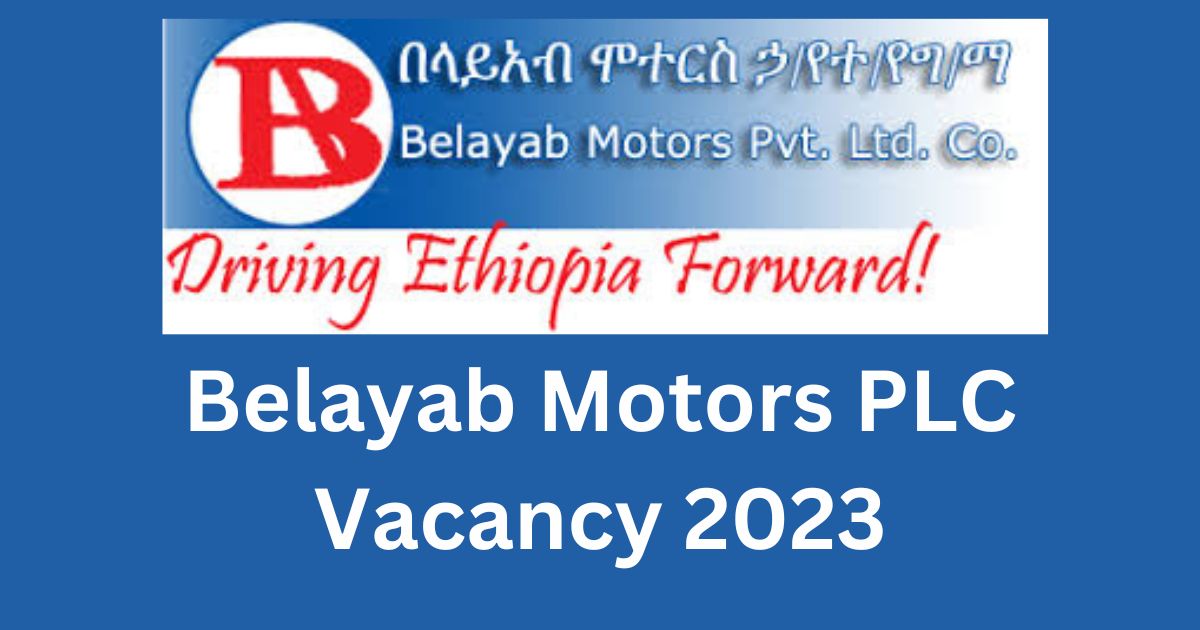 Belayab Motors PLC Vacancy 2023